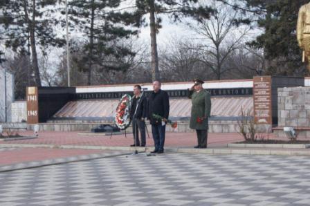 В Тбилисском районе почтили память погибших в военном конфликте в Чечне